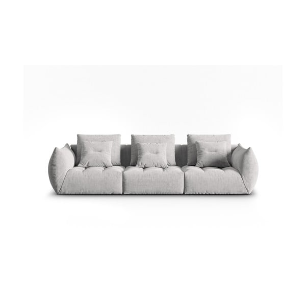 Svijetlo siva sofa 332 cm Bloom – Micadoni Home