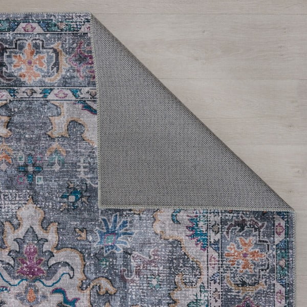 Plavo-sivi perivi tepih 230x160 cm Millie - Flair Rugs-image-4