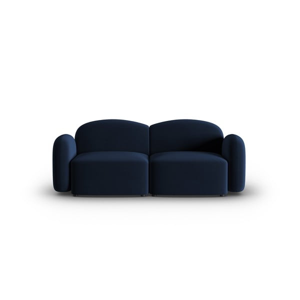 Plava baršunasti sofa 194 cm Blair – Micadoni Home