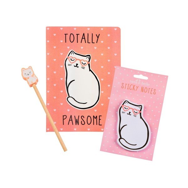 Sass &amp; Belle Cutie Cat ljepljive bilješke, 50 stranica-image-2