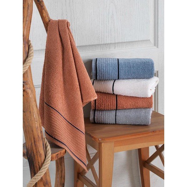 Pamučni ručnici u setu 4 kom 40x70 cm – Mila Home-image-2