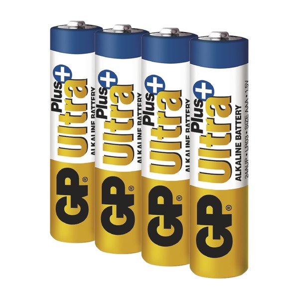 Set od 4 alkalne baterije EMOS GP Ultra Plus AAA-image-2