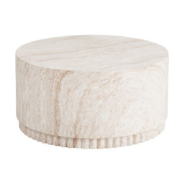 Okrugao vrtni stolić za kavu keramički ø 60 cm Bonn – House Nordic-image-2