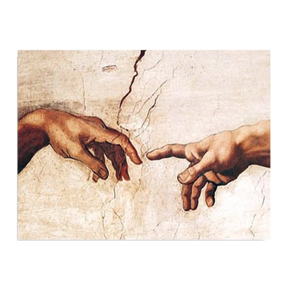 Zidna reprodukcija na platnu Michelangelo, 40 x 30 cm