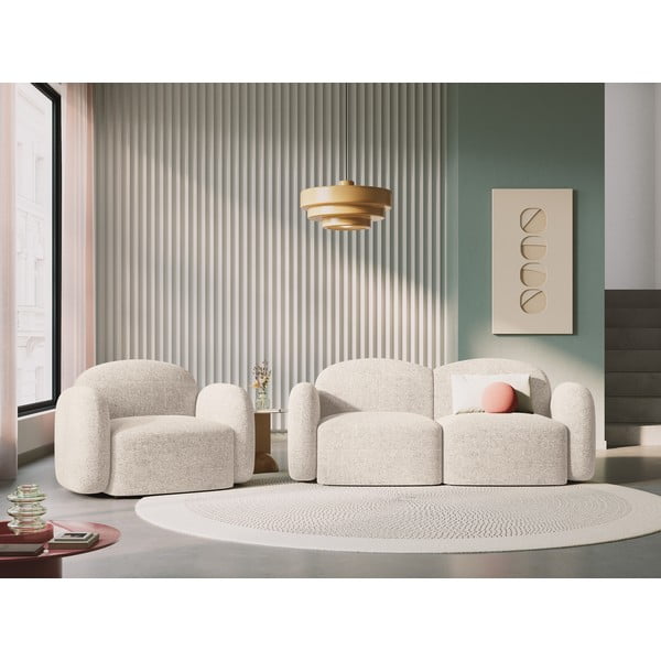 Bež sofa 194 cm Blair – Micadoni Home-image-1
