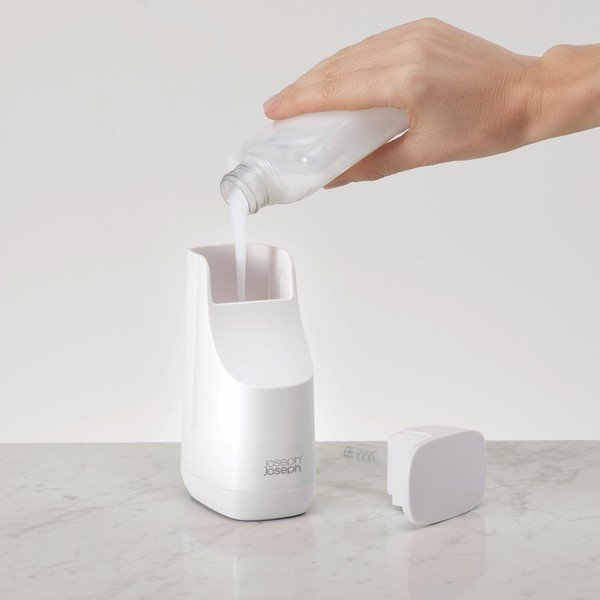 Bijeli dozator za sapun Joseph Joseph Slim-image-3