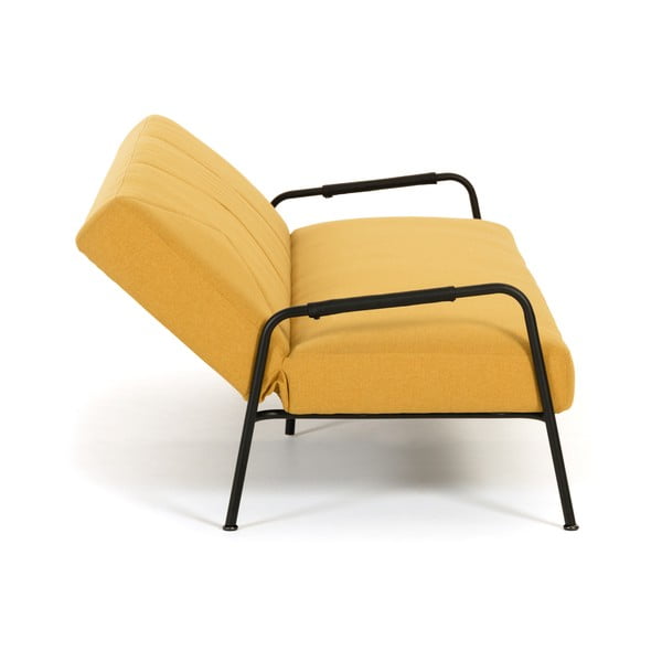 Senf žuti kauč na razvlačenje Kave Home Neiela-image-4