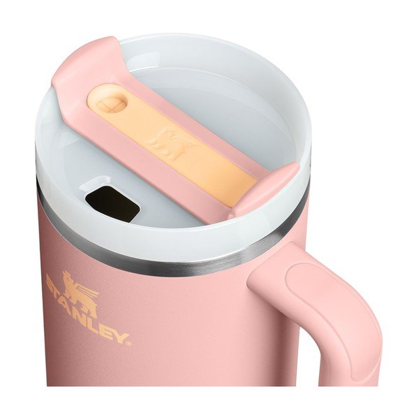 Termosica od nehrđajućeg čelika sa slamkom boja breskve 1,18 l Quencher H2.O FlowState™ Tumbler Peach Rose – Stanley-image-1