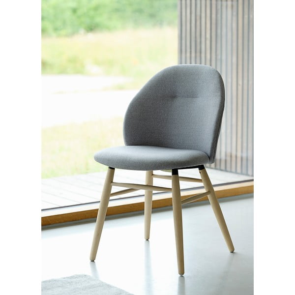 Siva blagovaonska stolica Teno – Unique Furniture-image-1