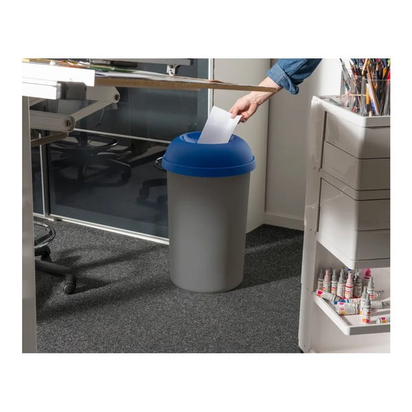 Plavi plastičan poklopac za kantu za smeće za odvojeni otpad – Addis-image-1