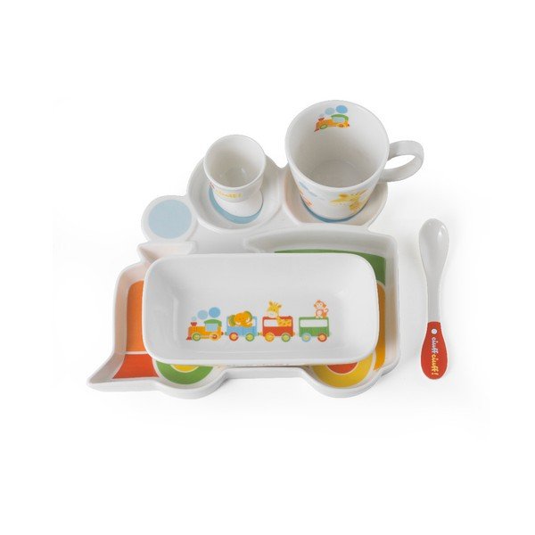 5-dijelni dječji blagovaonski set Brandani Ciug Ciuf-image-1