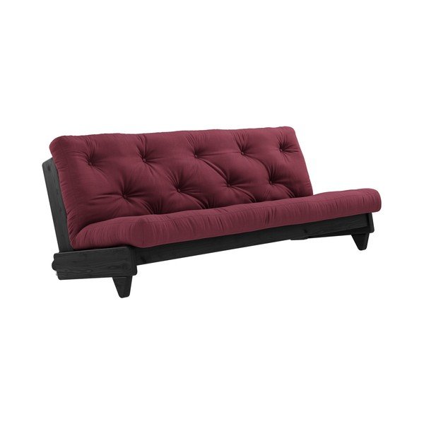 Podesiva sofa Karup Design Fresh Crna/Bordo-image-1