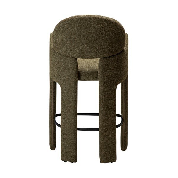 Kaki zelena barska stolica (visine sjedala 68,5 cm) Aole – DAN-FORM Denmark-image-3