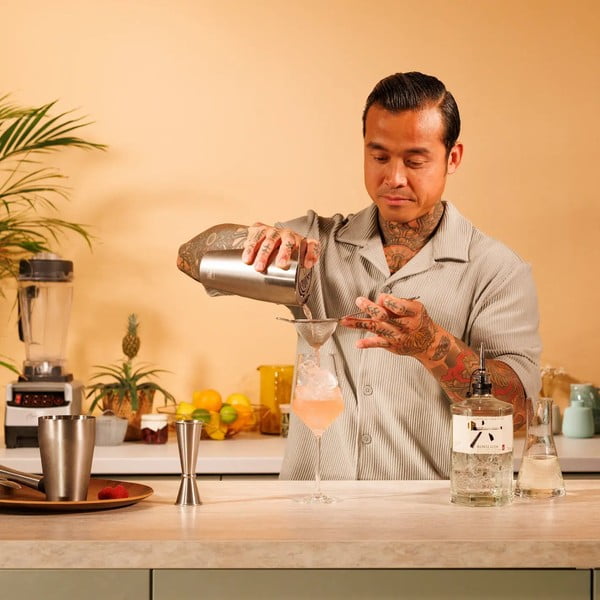 Set za pripremu koktela od nehrđajućeg čelika Bar in Box – VacuVin-image-3