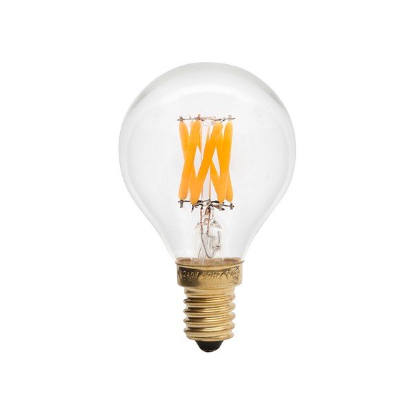LED/sa žarnom niti žarulja s mogućnosti zatamnjivanja s toplim svjetlom E14, 3 W Pluto – tala-image-2