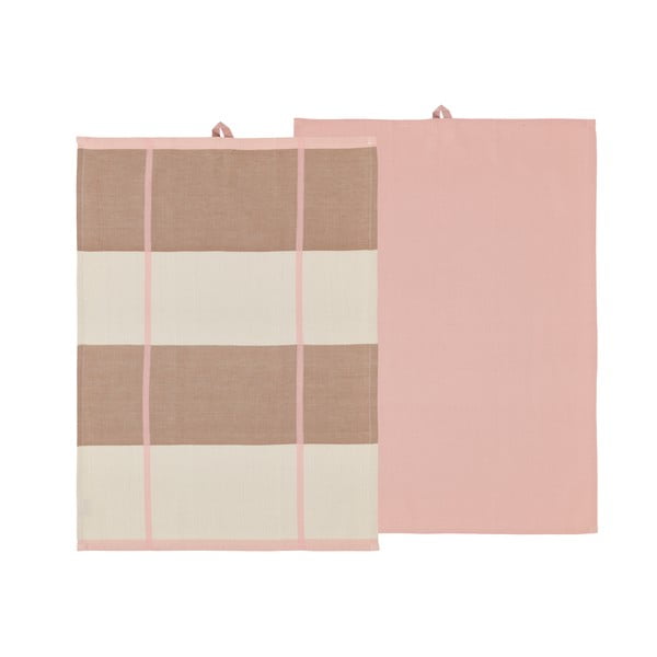 Pamučna kuhinjska krpa 2 kom 50x70 cm Blocks – Södahl