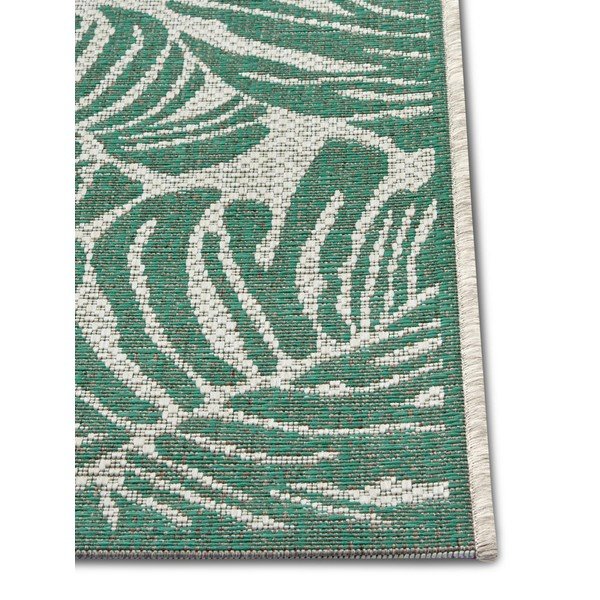 Zeleno-bež vanjski tepih NORTHRUGS Monstera, 140 x 200 cm-image-2