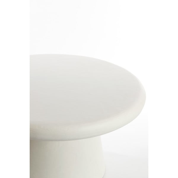 Bijeli okrugao stolić za kavu ø 70 cm Kulona – Light & Living-image-2