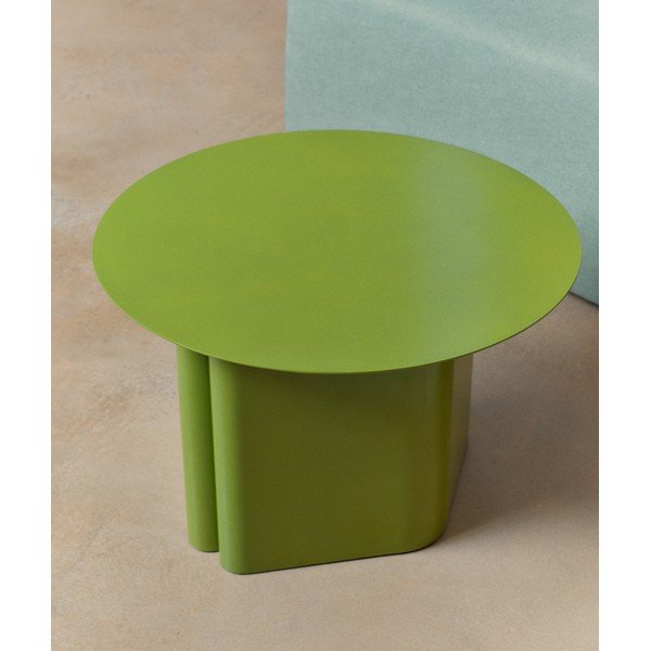 Metalni okrugao pomoćni stol ø 55 cm Arvin – Kave Home-image-1