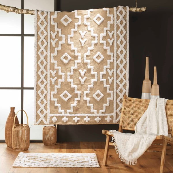 Bež tepih od mješavine jute 120x170 cm Medine – douceur d'intérieur-image-2