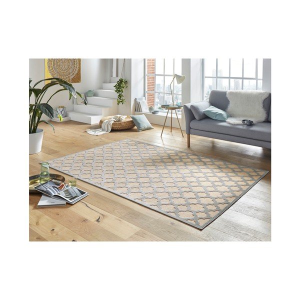 Krem tepih od viskoze Mint Rugs Bryon, 80 x 125 cm-image-1