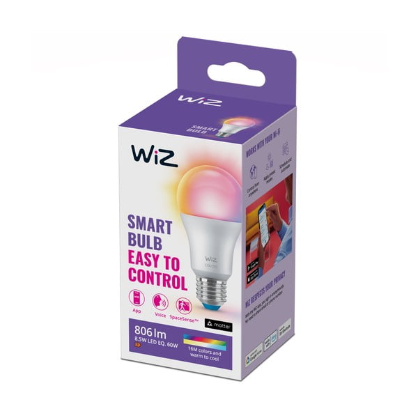 LED pametna žarulja E27, 9 W – WiZ-image-2