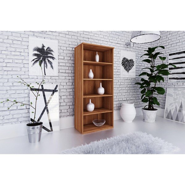 Regal od bukovog drveta 74x176 cm Vento - The Beds-image-1