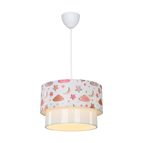 Bijela dječja svjetiljka ø 30 cm Kinder – Squid Lighting