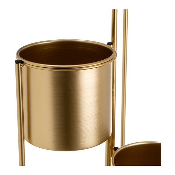 Metalni stalak za tegle za cvijeće (visina 65 cm) – Casa Selección-image-2