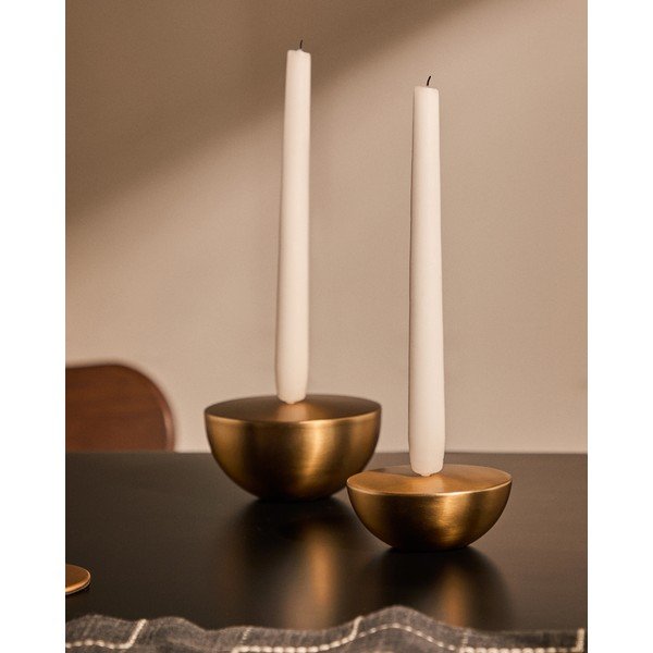 Metalni svijećnjak Quira – Kave Home-image-1