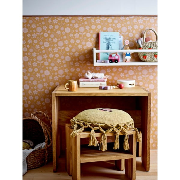 Dječja vješalica od masivne paulovnije u prirodnoj boji Mingus – Bloomingville Mini-image-3