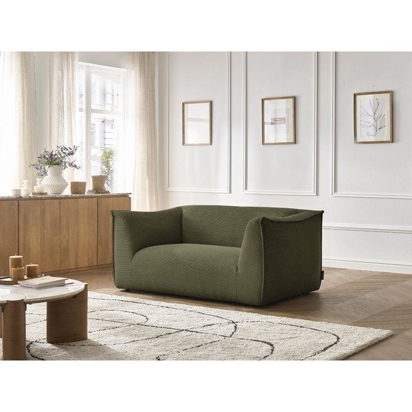Zelena sofa od samta 170 cm Giorgia – Bobochic Paris-image-1