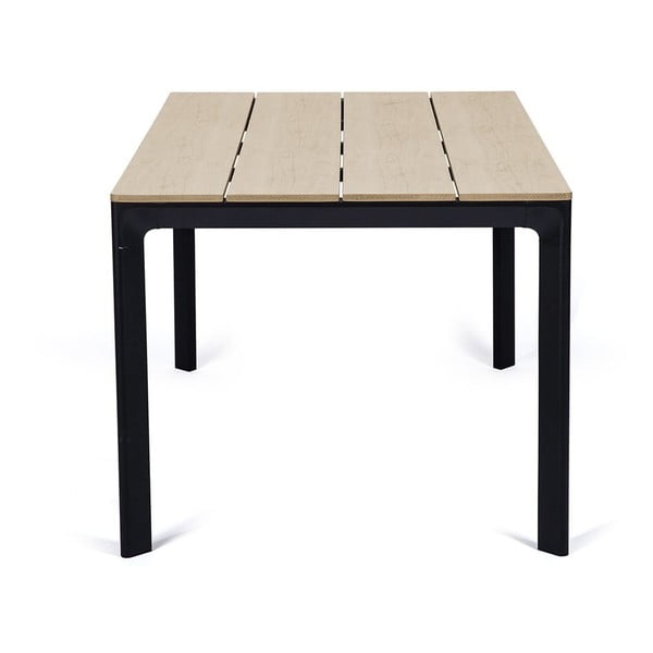 Set od 4 crne Kai blagovaonske stolice i Thor prirodnog stola - Bonami Essentials-image-3