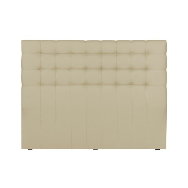 Kremasto uzglavlje Cosmopolitan dizajn Torino, širina 142 cm-image-1