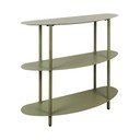 Zeleni metalni regal 90x82x28 cm Riqueza – Leitmotiv