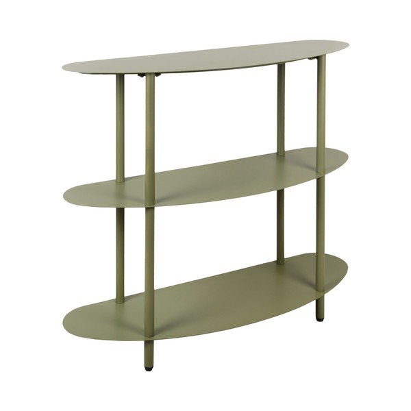 Zeleni metalni regal 90x82x28 cm Riqueza – Leitmotiv