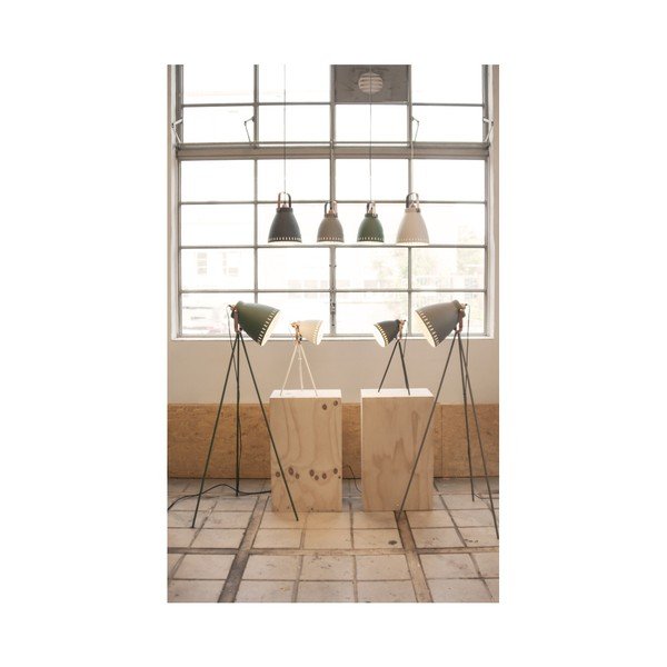 Bijela stolna lampa s detaljima boje bakra Leitmotiv Mingle-image-1