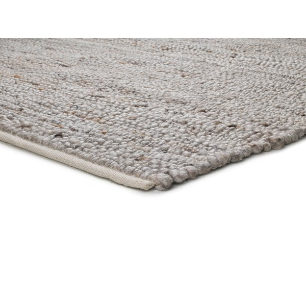 Svijetlo bež tepih od reciklirane Universal Cinder plastike, 60 x 110 cm-image-2