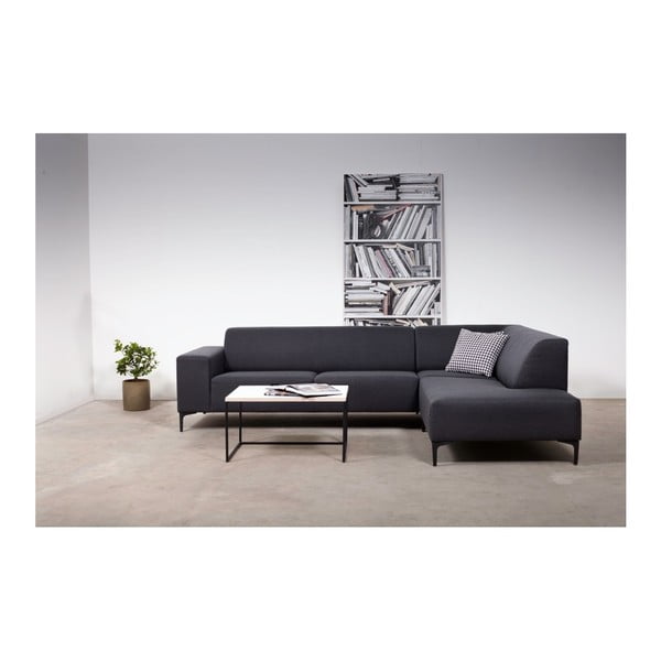 Antracitno siva kutna garnitura (s desnim kutom) Diva – Scandic-image-1