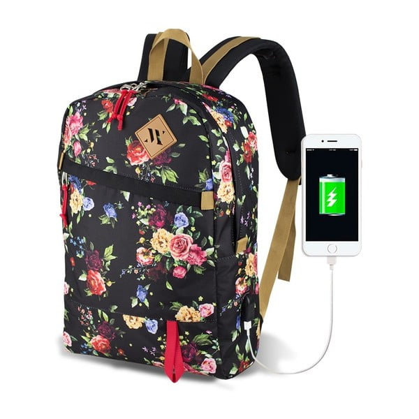 Ruksak s USB priključkom My Valice FREEDOM Smart Bag Rose