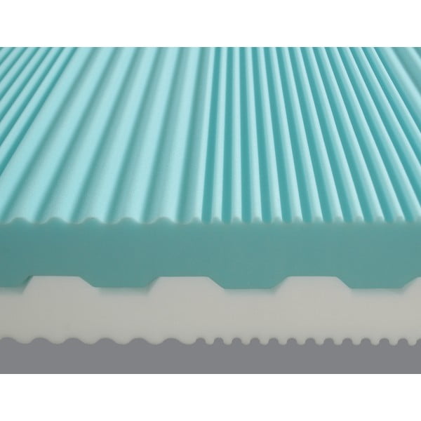 Tvrdi/srednje tvrdi dvostrani madrac od pjene 140x200 cm Tandem - Materasso-image-1