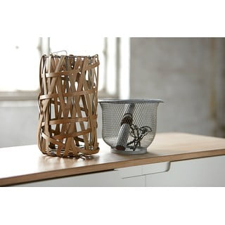 Niska komoda od bijelog hrasta Unique Furniture Amalfi