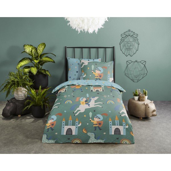 Pamučna dječja posteljina za krevet 140x200 cm - Good Morning-image-1