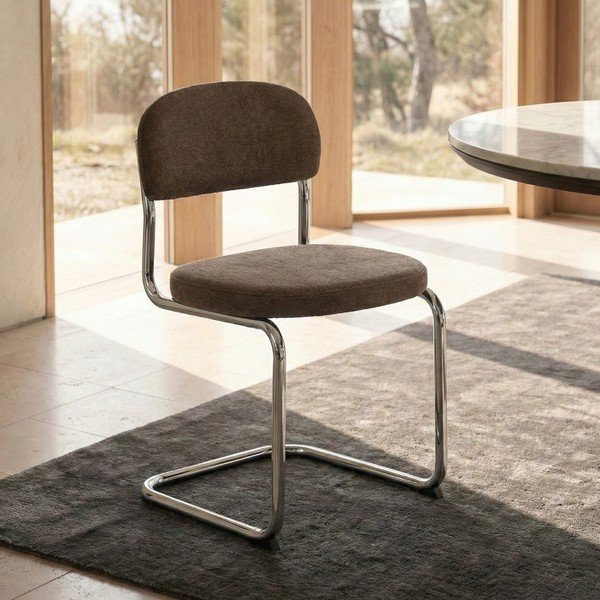 Smeđa blagovaonska stolica Griffin – Unique Furniture-image-1