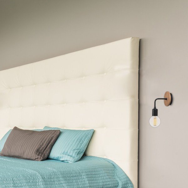 Crna zidna svjetiljka Homemania Decor Simple Drop-image-1