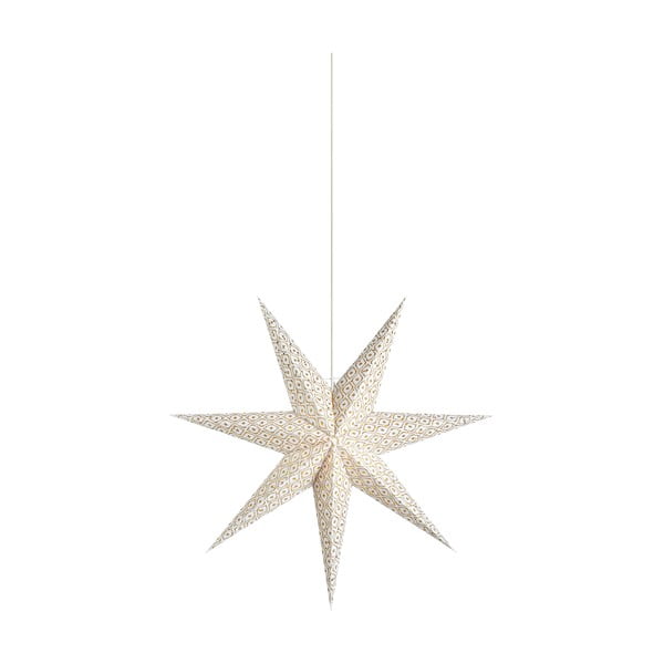 Bijeli svjetlosni ukras s božićnim motivom ø 45 cm Baroque – Markslöjd