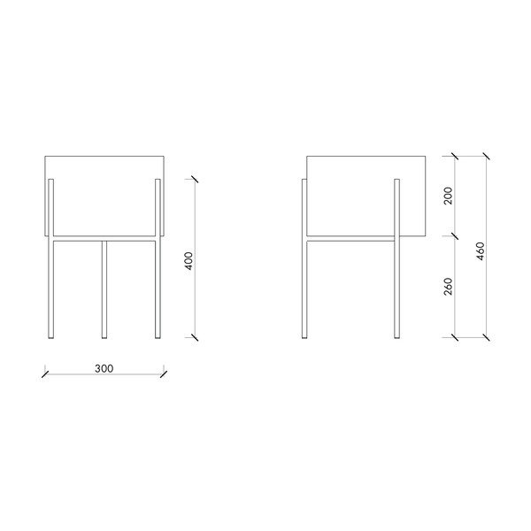 Metalna ukrasna tegla za cvijeće ø 30 cm Maki – noo.ma-image-4