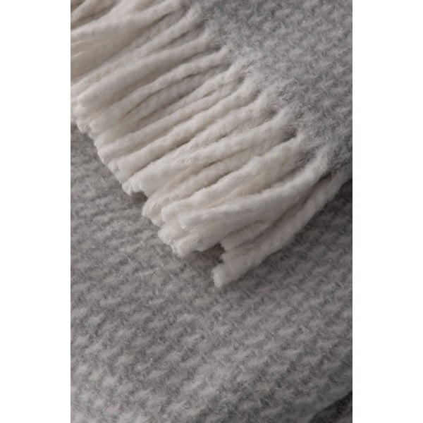 Svijetlosivi pokrivač s pamukom Euromant Ruby, 140 x 160 cm-image-1