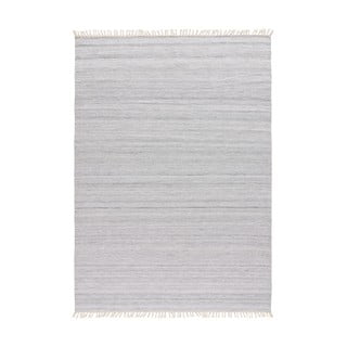 Svjetlosivi vanjski tepih od reciklirane plastike Universal Liso, 140 x 200 cm