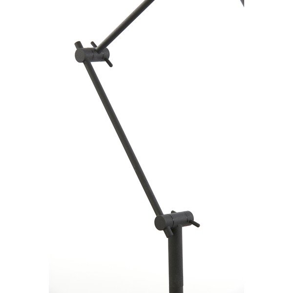 Crna stojeća svjetiljka s mogućnosti zatamnjivanja (visina 150 cm) Rijeka – Light & Living-image-3